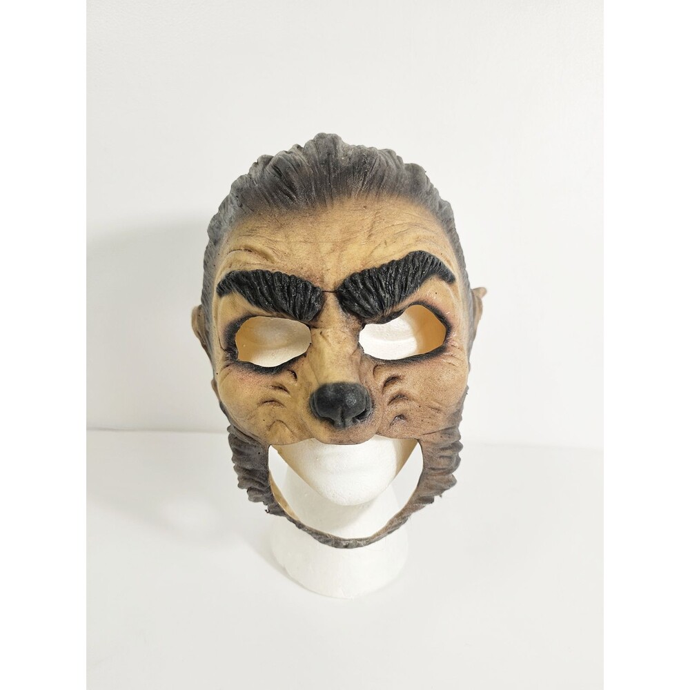 Ghoulish Studios Half Face Werewolf Latex Mask Adult Children Halloween Cosplay